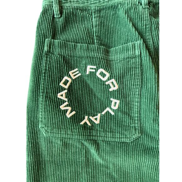 Paterson Dark Green Wide Leg Skate Pants Size 32 - Picture 7 of 8